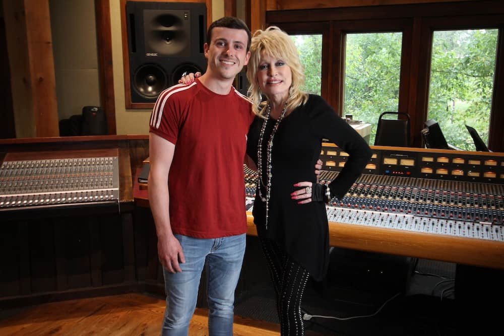 Averill Productions CEO Chris Averill With Dolly Parton